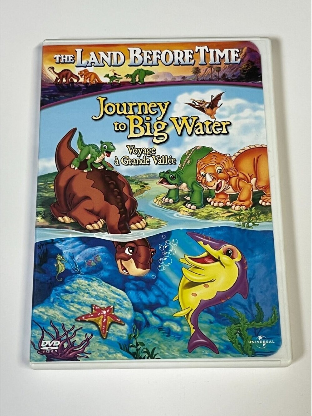 The Land Before Time: Journey To Big Water DVD Standard Edition 2002 Children's